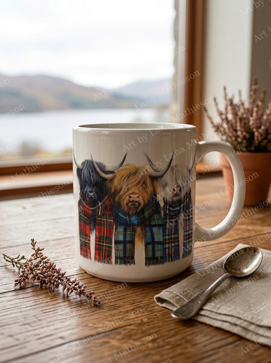 The Colours of the Highlands - Ceramic Mug