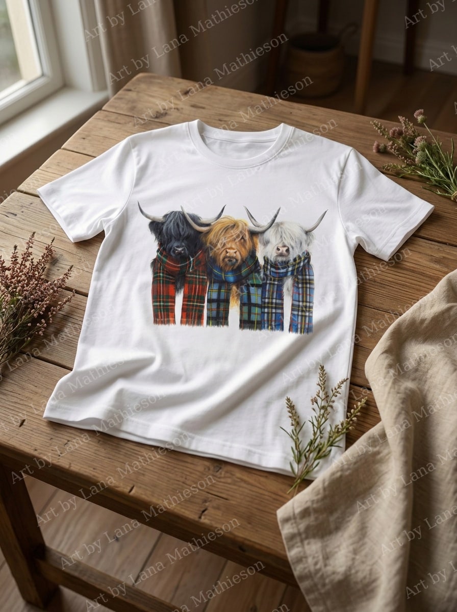 The Colours of the Highlands - T-Shirt